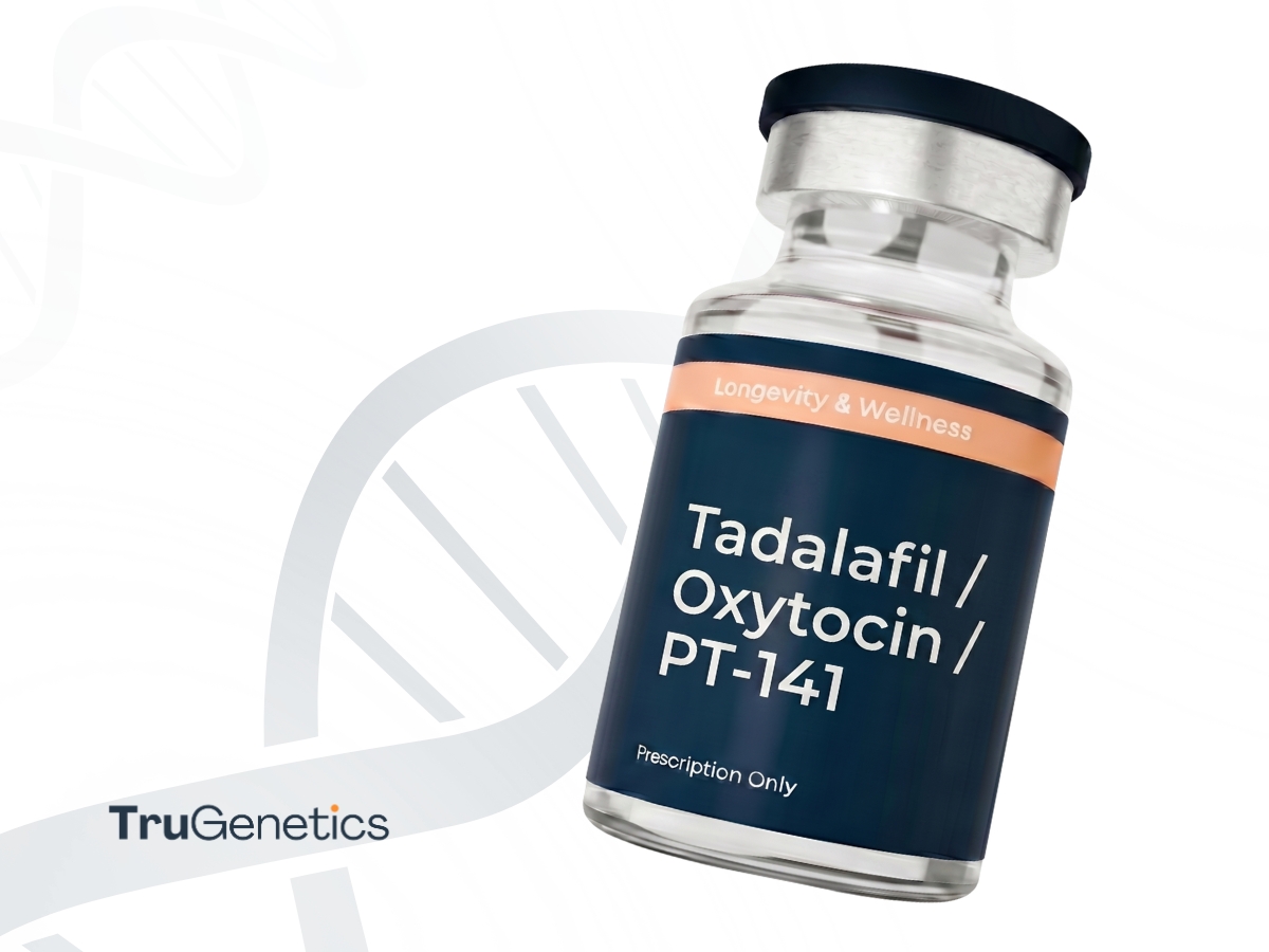 Tadalafil / Oxytocin / PT-141 Nasal Spray vial